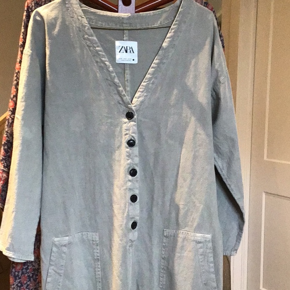 Jumpsuit Zara Linen Pit 21 L53,5